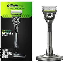 GilletteLabs Exfoliating Bar Razor with Magnetic Stand